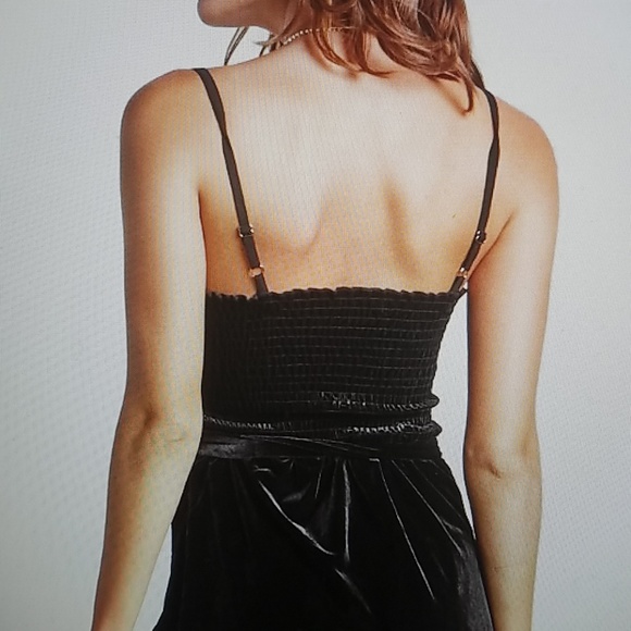 Velvet Wrap Dress - Picture 4 of 7